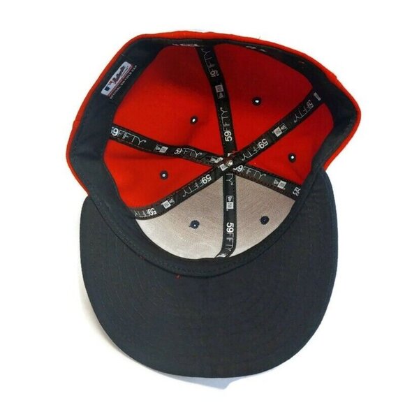 59Fifty New Era Size 8 Washington Nationals Fitted Hat On Field Cap … - Picture 6 of 7